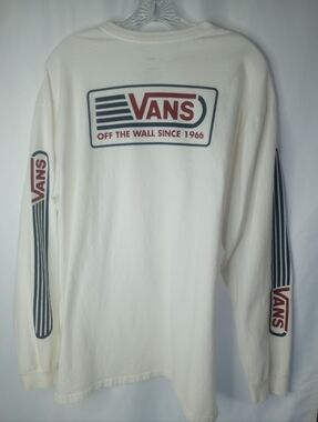 *Vans Off The Wall Since 1966 Long Sleeve Shirt Size L